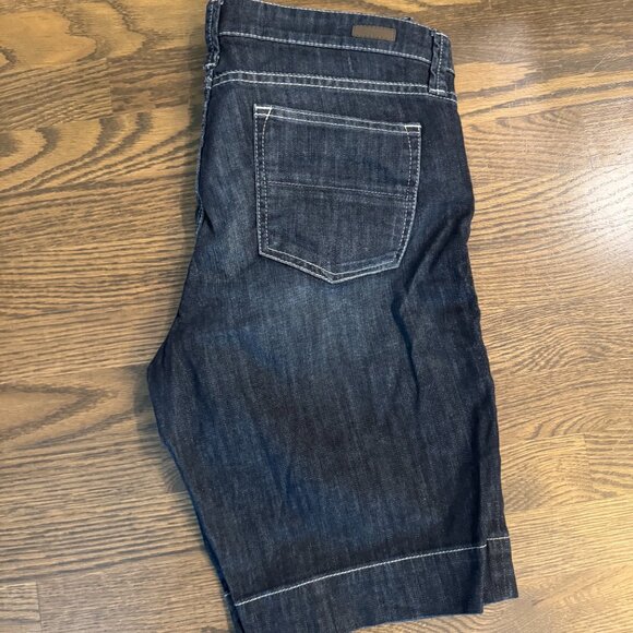 Kut from the Kloth NATALIE Bermuda Denim jean shorts Women's size 12 - Picture 4 of 5